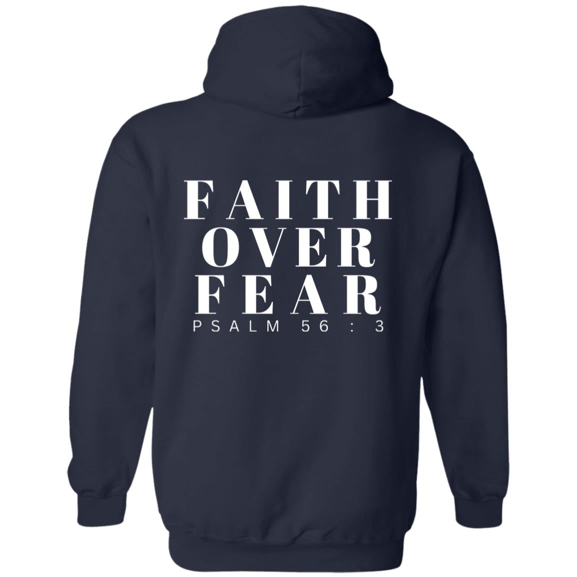 Faith over Fear Unisex Pullover Hoodie