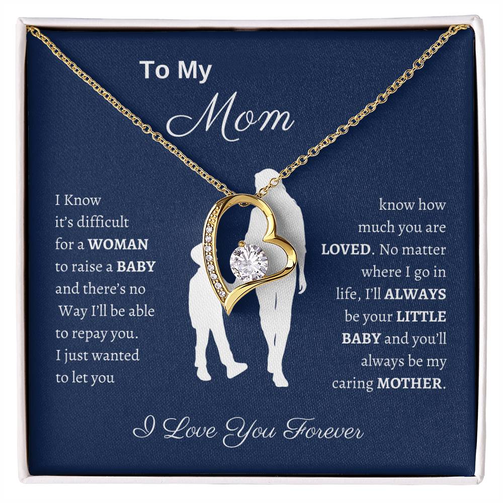 To My Mom | I Love You Forever - Necklace BLW