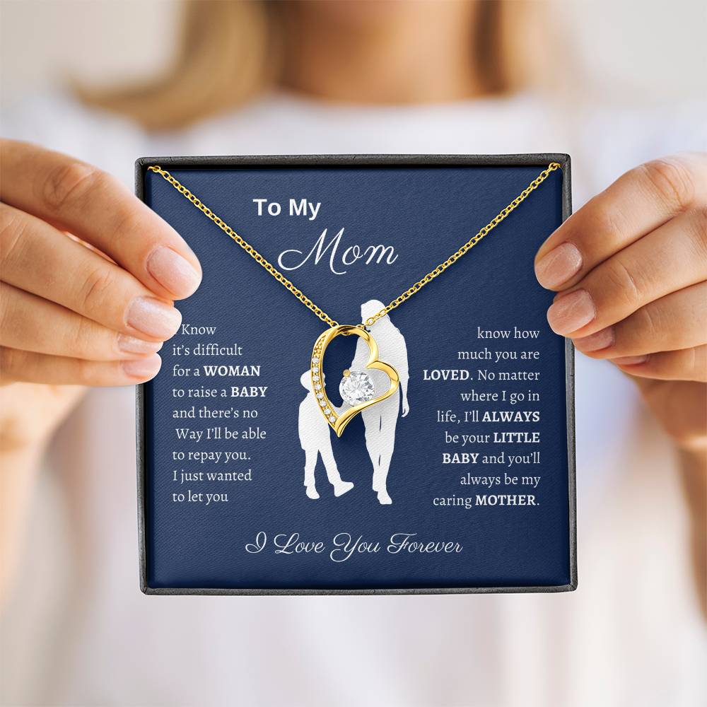 To My Mom | I Love You Forever - Necklace BLW