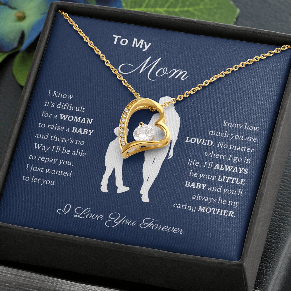 To My Mom | I Love You Forever - Necklace BLW