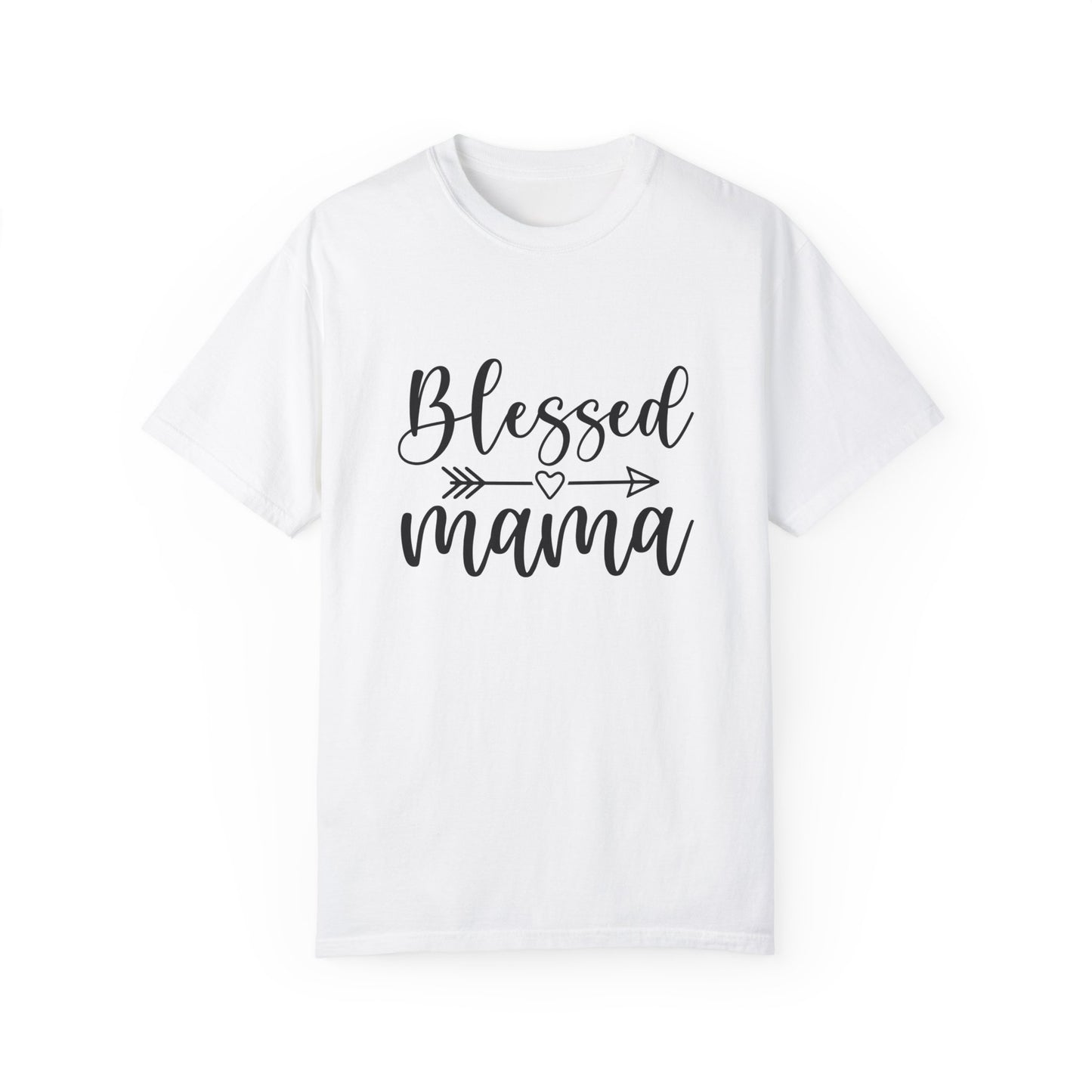 Blessed Mama Unisex Garment-Dyed T-shirt