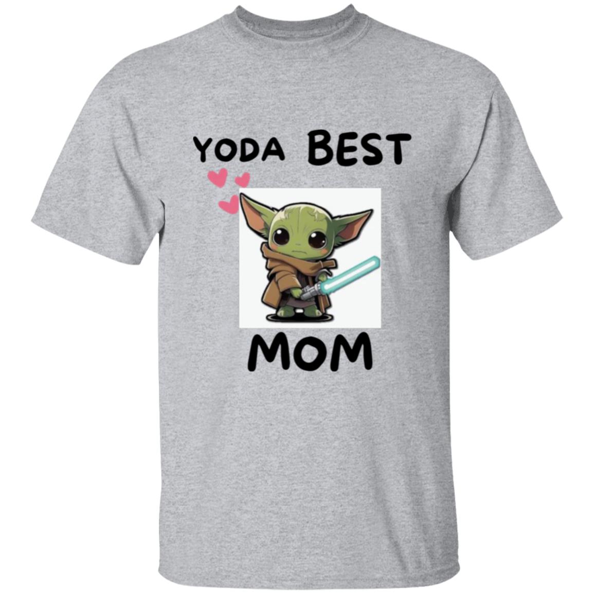 YODA BEST MOM T-Shirt BW