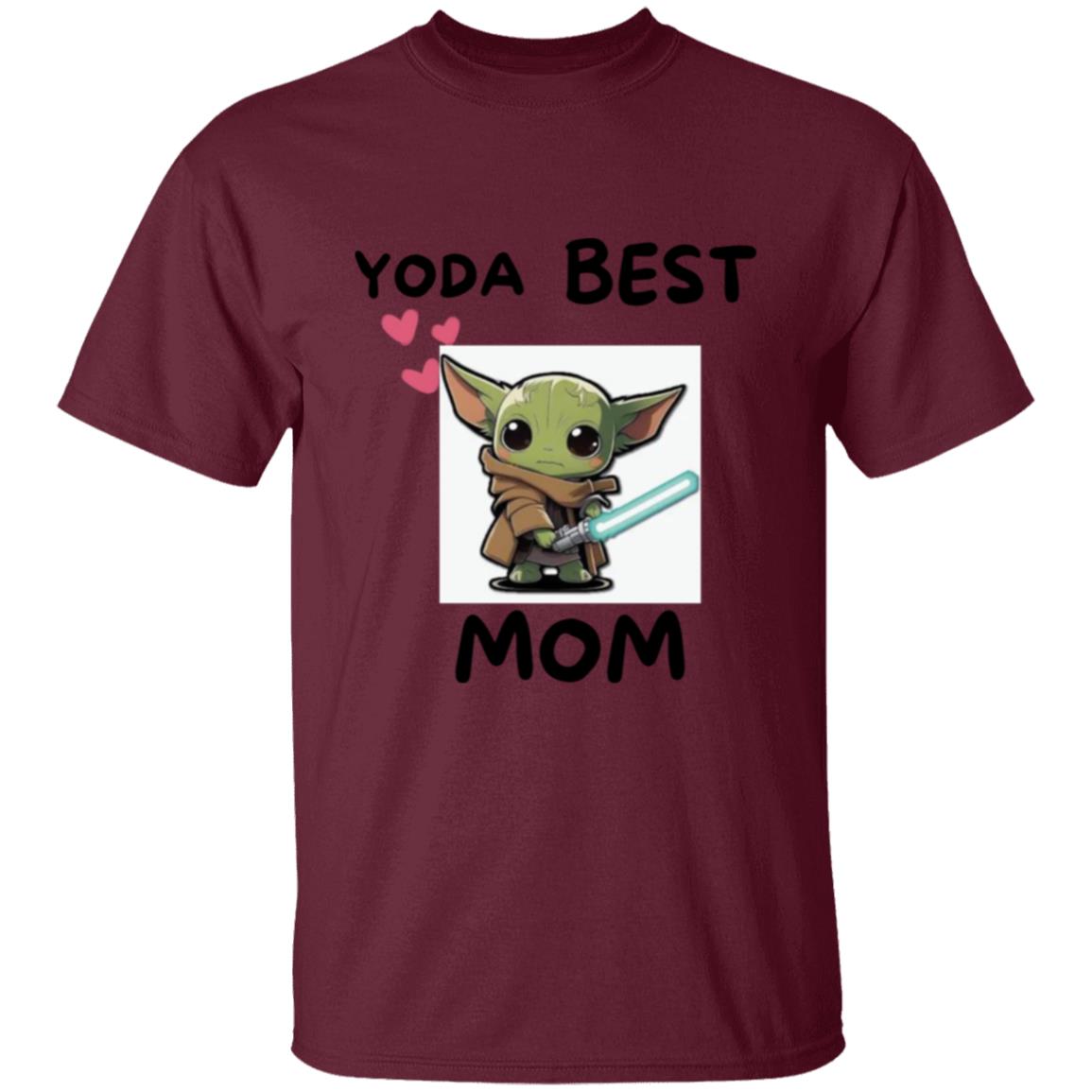 YODA BEST MOM T-Shirt BW