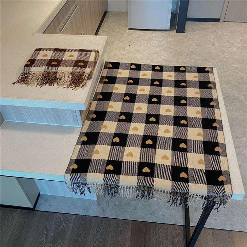 Luxury Plaid Scarf For Women