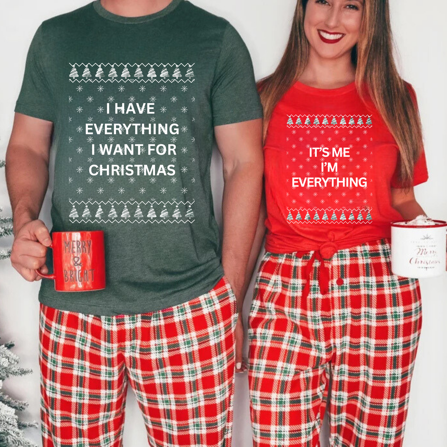 Couple Matching Christmas | Sweatshirt | T-shirt