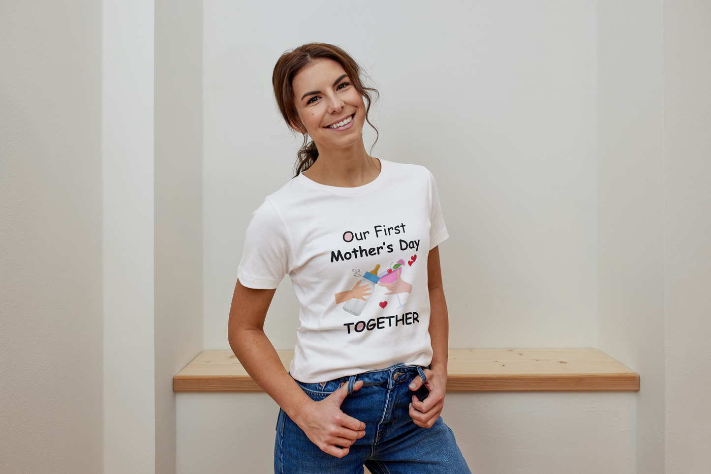 Our First Mother's Day Together |Mom T-Shirt