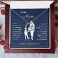 To My Mom | I Love You Forever - Necklace BLW