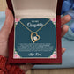 To My Daughter | You Are Braver Than You Believe - Forever Love Necklace