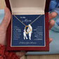 To My Mom | I Love You Forever - Necklace BLW