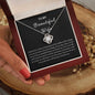 To My Beautiful Wife | You Are the Love of My Life - Necklace BW