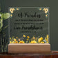A Friend is One of the Nicest Things You Can Have | Square Acrylic Plaque!