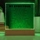 My Everything Square Acrylic Plaque