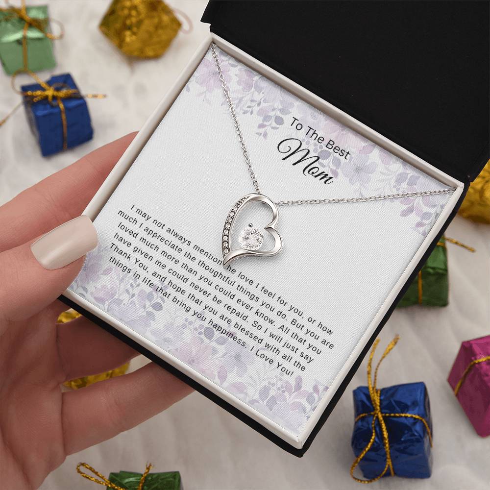 To The Best Mom |  I Love You - Necklace PWB