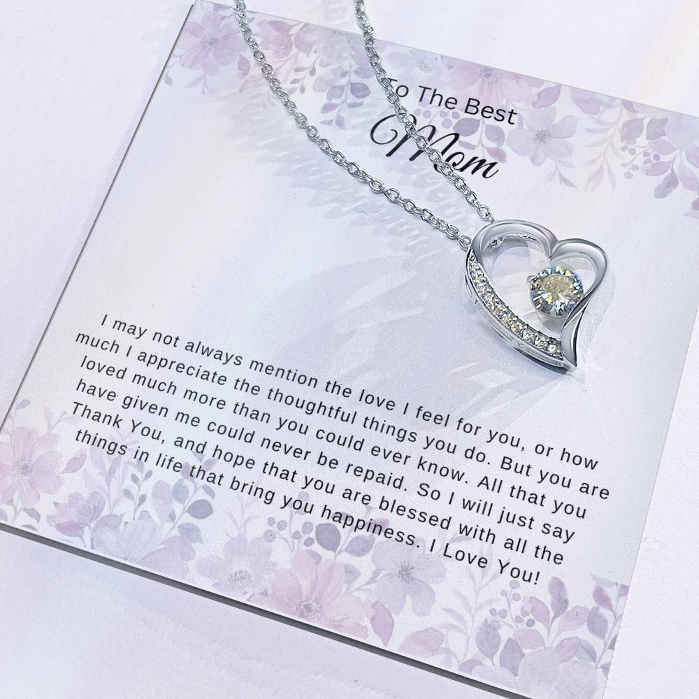 To The Best Mom |  I Love You - Necklace PWB