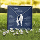 To My Mom | I Love You Forever - Necklace BLW