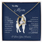 To My Mom | I Love You Forever - Necklace BLW