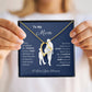 To My Mom | I Love You Forever - Necklace BLW