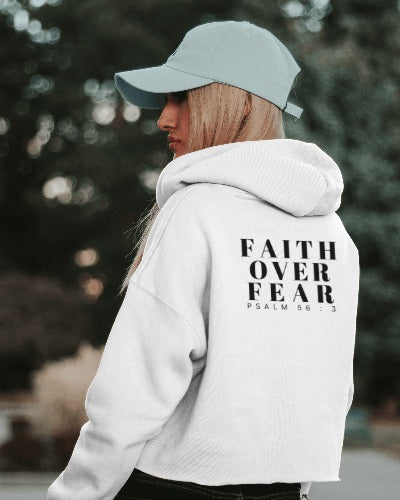 Faith over Fear Unisex Pullover Hoodie