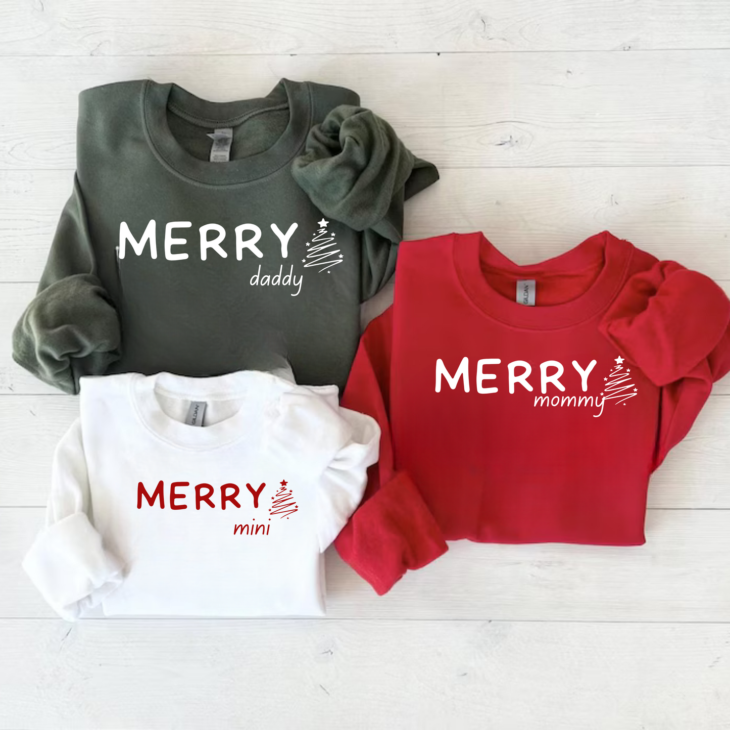 Matching Christmas |Merry Mama, Daddy, mini